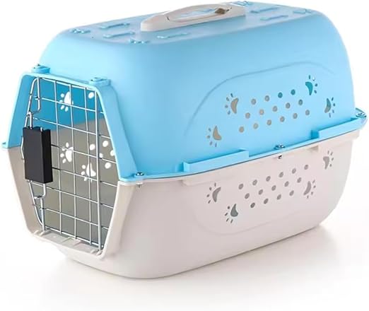 TaraPet Durable Breathable Pet Carrier Airline-Approved Hard-Sided Dog & Cat Carrier