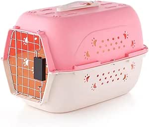 TaraPet Durable Breathable Pet Carrier Airline-Approved Hard-Sided Dog & Cat Carrier