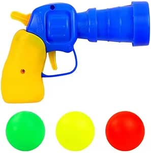 TaraPet Mini Pompoms Interactive Toy - Stretchy Plush Ball with Launch Training Games - Fun Pet Accessories for Cats (Blue)