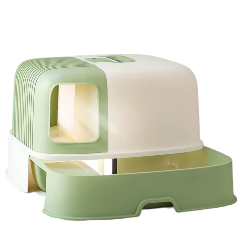 TaraPet Drawer Type Cat Litter Box Removable Cats Litter Box Semi Closed Splash Proof Big Space Cats Toilet Pet Supplies TaraPet Drawer Type Cat Litter Box Removable Cats Litter Box Semi Closed Splash Proof Big Space Cats Toilet Pet Supplies