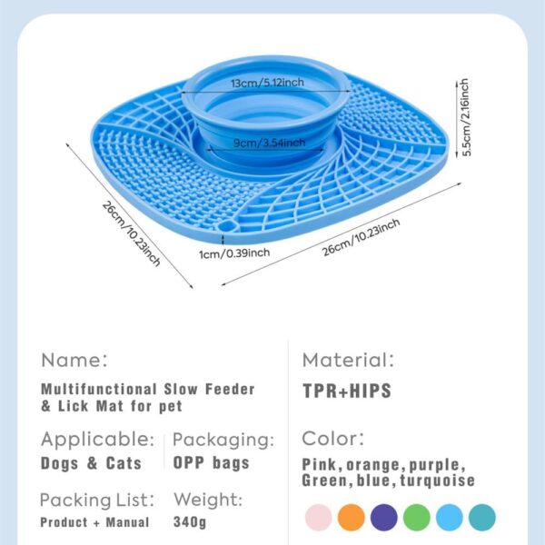 Licking Mat for Dogs and Cats