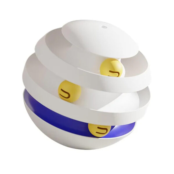 TaraPet Interactive Cat Tumbler Toy - Durable Plastic