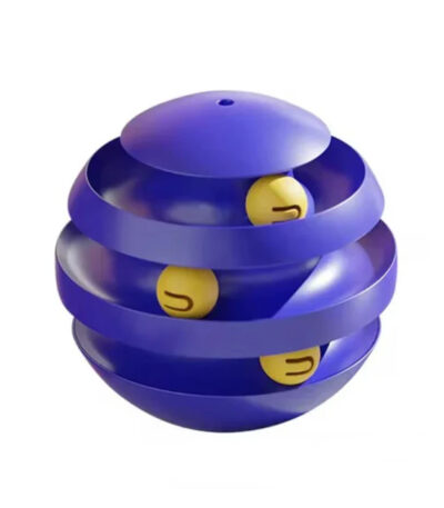 TaraPet Interactive Cat Tumbler Toy - Durable Plastic