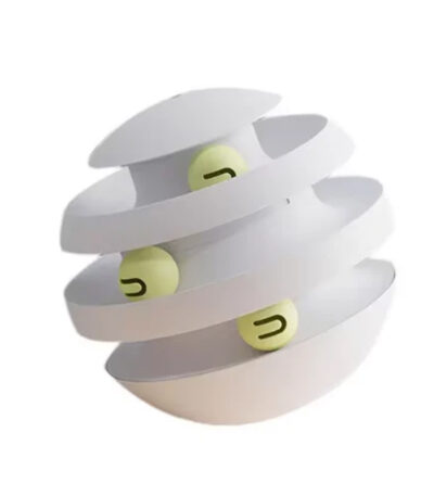 TaraPet Interactive Cat Tumbler Toy - Durable Plastic