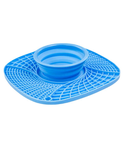 TaraPet Silicone Snuffle Mat with Water Bowl