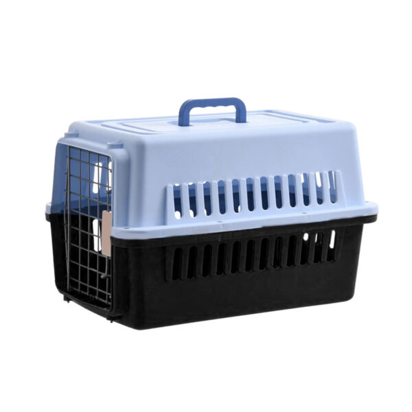 TaraPet Small Pet Travel Crate with Easy-Open Latch Airline Approved