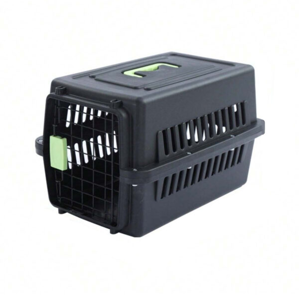 TaraPet Small Pet Travel Crate with Easy-Open Latch Airline Approved