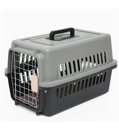 TaraPet Small Pet Travel Crate with Easy-Open Latch Airline Approved