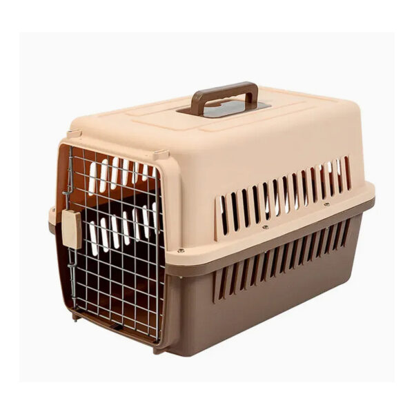 TaraPet Small Pet Travel Crate with Easy-Open Latch Airline Approved