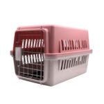 TaraPet Small Pet Travel Crate with Easy-Open Latch Airline Approved