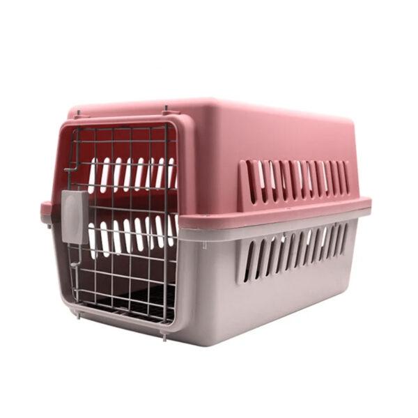 TaraPet Small Pet Travel Crate with Easy-Open Latch Airline Approved