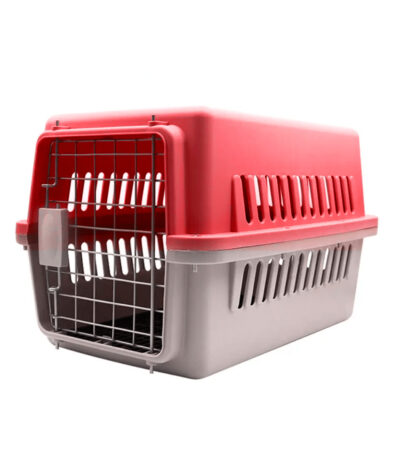 TaraPet Small Pet Travel Crate with Easy-Open Latch Airline Approved
