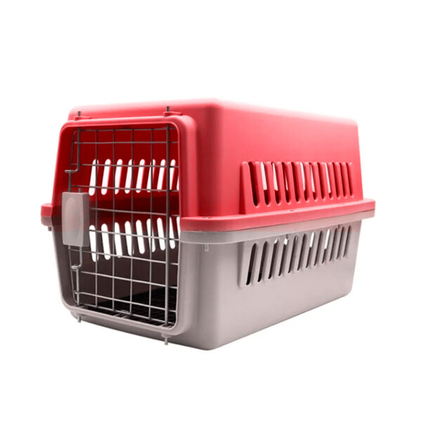 TaraPet Small Pet Travel Crate with Easy-Open Latch Airline Approved