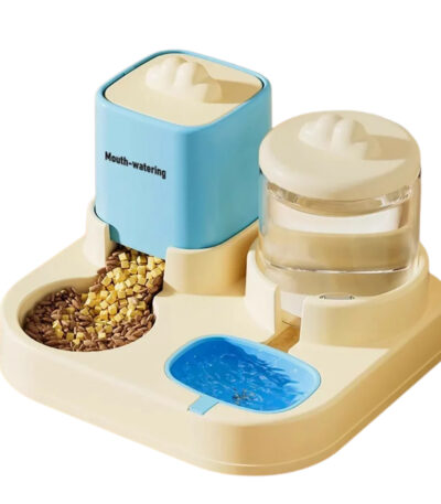TaraPet Cat Feeder and Water Dispenser