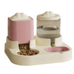 TaraPet Cat Feeder and Water Dispenser