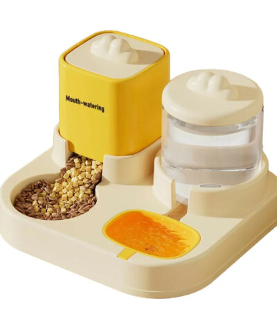 TaraPet Cat Feeder and Water Dispenser