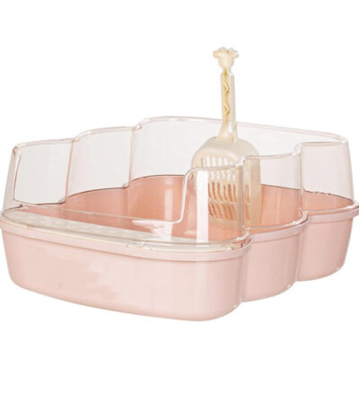 TaraPet Semi-enclosed indoor cat litter box