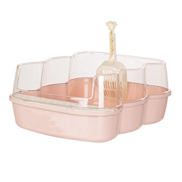 TaraPet Semi-enclosed indoor cat litter box