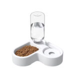 TaraPet 2-in-1 Corner Shaped Automatic Pet Feeder & Water Dispenser - Convenient Food and Hydration Station for Cats