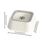 Drinking Bowl Dog Anti Schlabber