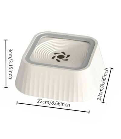 Drinking Bowl Dog Anti Schlabber