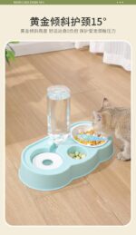 Large Capacity Cat Waterer 500ml (Yellow)