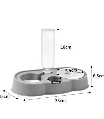 Cloud-Shaped Pet Feeder