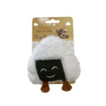 TaraPet Food Shape Catnip Plush Toy for Cats (Onigiri)