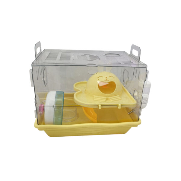 TaraPet Transparent Acrylic Hamster Cage Secure