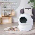 Automatic litter box for multiple of cats?One-touch intelligent safety cat litter box easy to clean