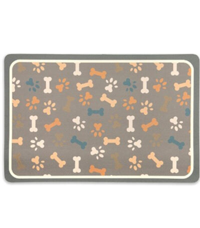 TaraPet Non-Slip Dog Cat Pet Feeder Mat Easy to clean and soft touch Mat