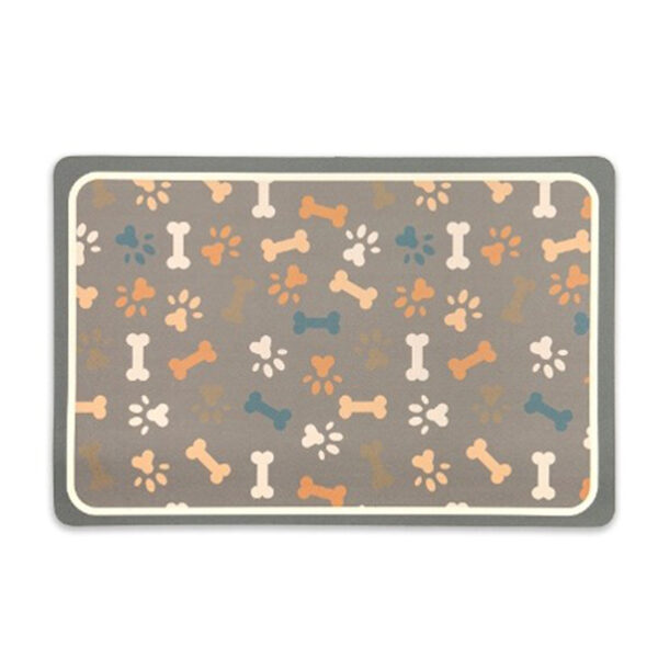 TaraPet Non-Slip Dog Cat Pet Feeder Mat Easy to clean and soft touch Mat