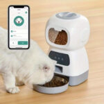 Automatic Pet Feeders with Timer for Small Medium Dog & Cat
