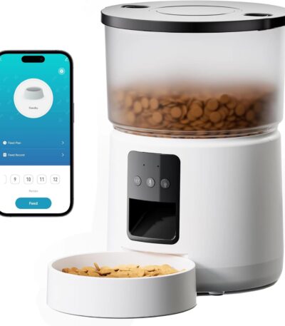 TaraPet 3L Automatic Cat Food Dispenser with Programmable Timer