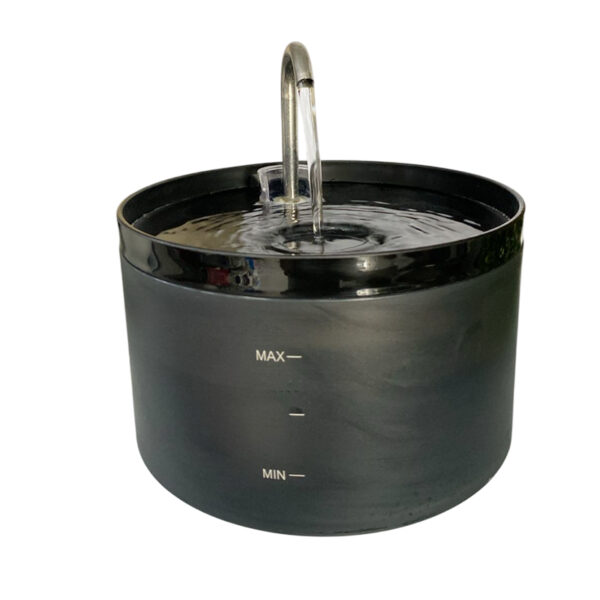 TaraPet SleekJet Pet Water Fountain Modern Black Edition 2L