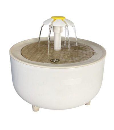 TaraPet Flower Pet Water Fountain Multi-Stream Drinking Dispenser 2L