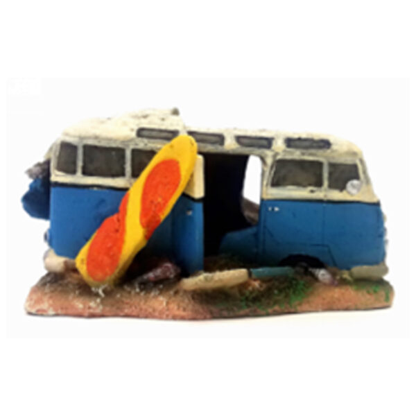Tankii Aquarium Decor Ornament City Van