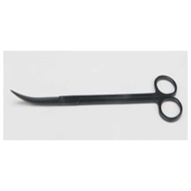 Tankii Aquarium Planting & Aquascaping Tool Black Curved Scissors 25cm Tankii Aquarium Planting & Aquascaping Tool Black Curved Scissors 25cm