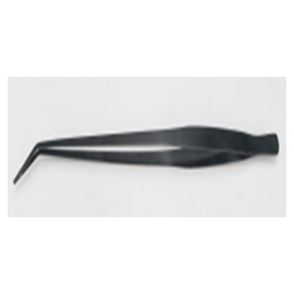 Tankii Aquarium Planting & Aquascaping Tool Black Curved Tweezers 48cm