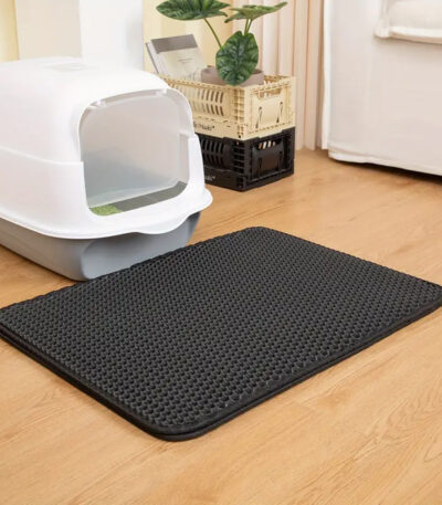 Honeycomb Double Layer Waterproof Cat Litter Trapping Mat