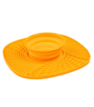 TaraPet Silicone Snuffle Mat with Water Bowl