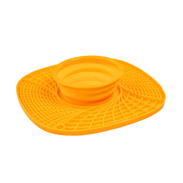 TaraPet Silicone Snuffle Mat with Water Bowl