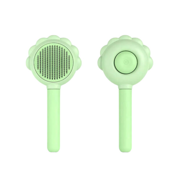 TaraPet Flower Shape Pet Massage Spray Brush
