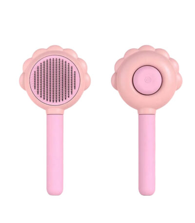 TaraPet Flower Shape Pet Massage Spray Brush