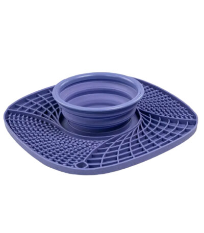 TaraPet Silicone Snuffle Mat with Water Bowl