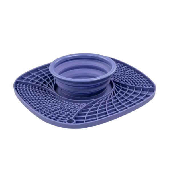 TaraPet Silicone Snuffle Mat with Water Bowl