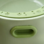 and Side Handles ? Durable PP Material with Cleaning Scoop ? 49 cm Diameter