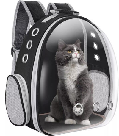 TaraPet Transparent Portable Pet Backpack Travel Carrier