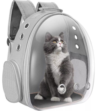 TaraPet Transparent Portable Pet Backpack Travel Carrier