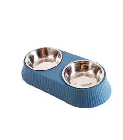TaraPet Double Bowl Detachable Stainless Steel Bowl